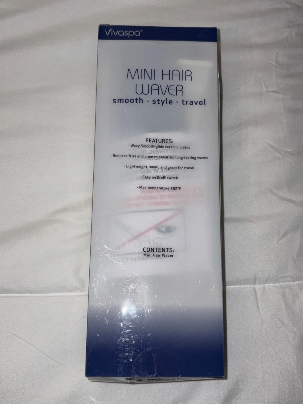 NIB Travel Hair Waiver VIVASPA Mini HAIR WAVER Hair Curler Hot Tools Beauty
